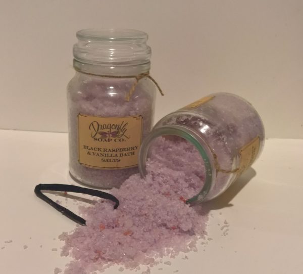 Black Rasberry and Vanilla Bath Salts