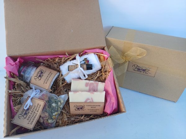 Vintage Rose Gift Box